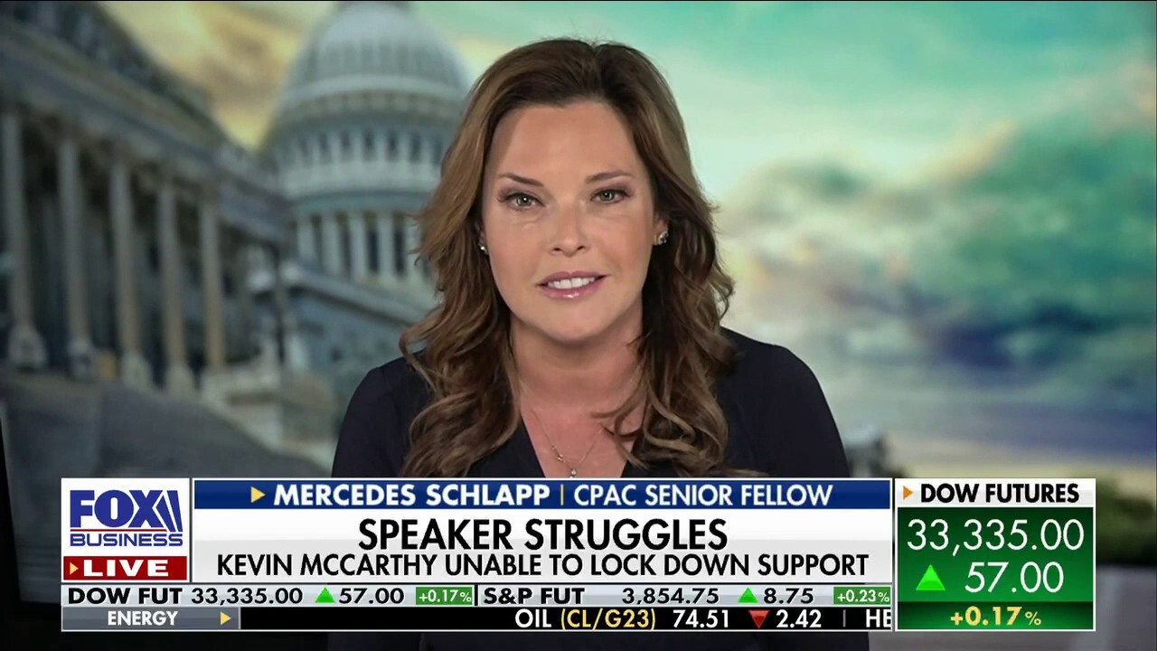 Speakership battle continues to be a ‘real struggle’ for Kevin McCarthy: Mercedes Schlapp