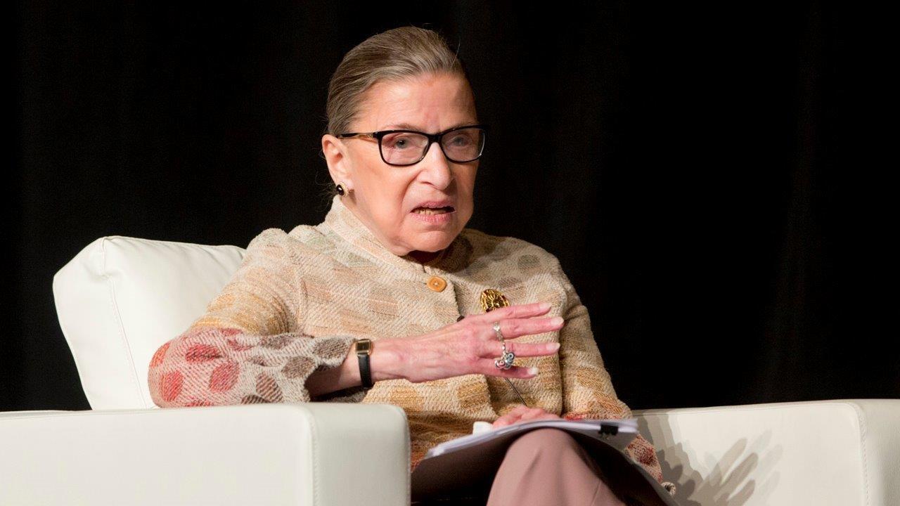 Did Justice Ginsburg cross a line? 