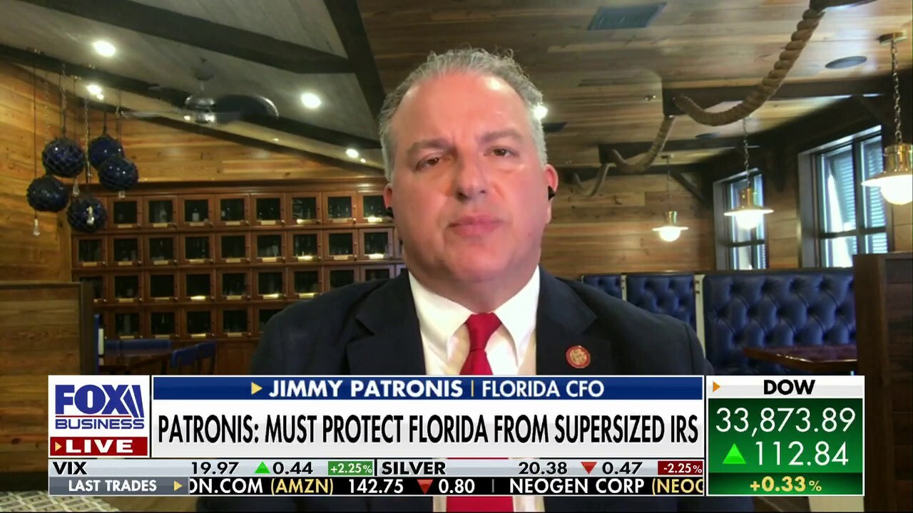State of Florida CFO Jimmy Patronis discusses the steps the Sunshine State is taking to protect small businesses from the new 'supersized' IRS on 'Cavuto: Coast to Coast.'