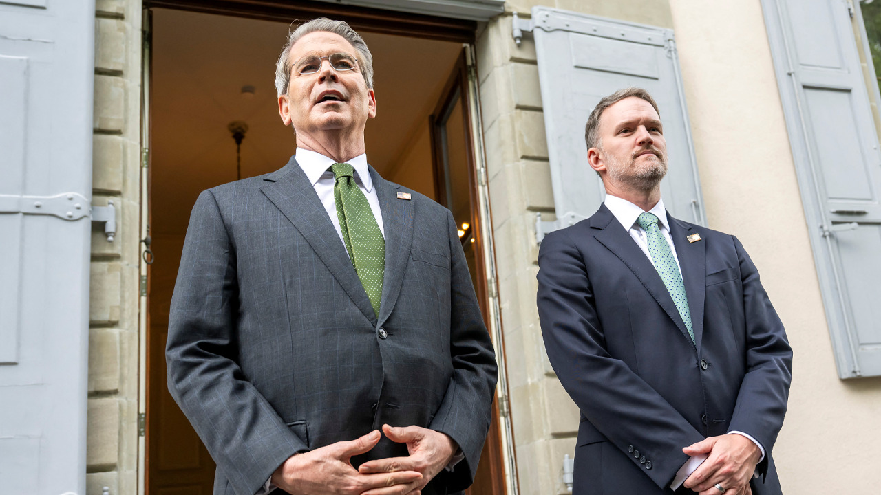 Treasury Secretary Scott Bessent touted 'great deal of productivity' after talks in Geneva, Switzerland.