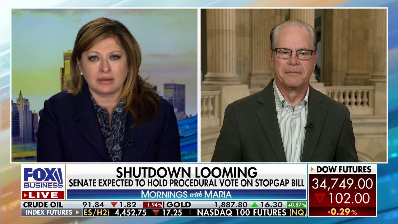 Sen. Mike Braun, R-Ind., weighs in on a potential government shutdown as senators race to pass stopgap spending bill.