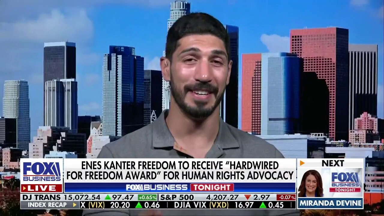  I am honored to have this award and freedom: Enes Kanter Freedom
