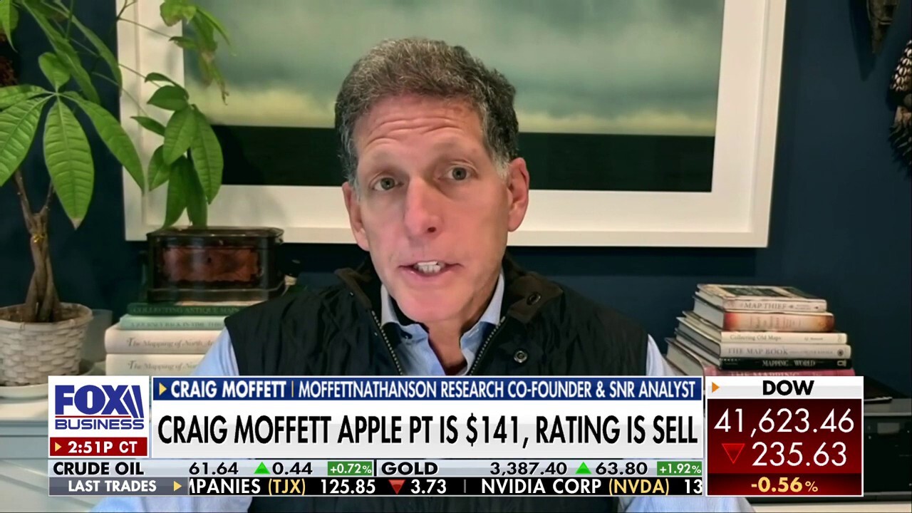  Moffettnathanson Research co-founder and senior analyst Craig Moffett unpacks the stock performance amid tariffs on 'The Claman Countdown.'