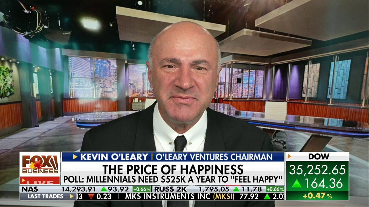 Kevin O’Leary on poll saying millennials need $525K a year to ‘feel happy’: ‘Stop whining’
