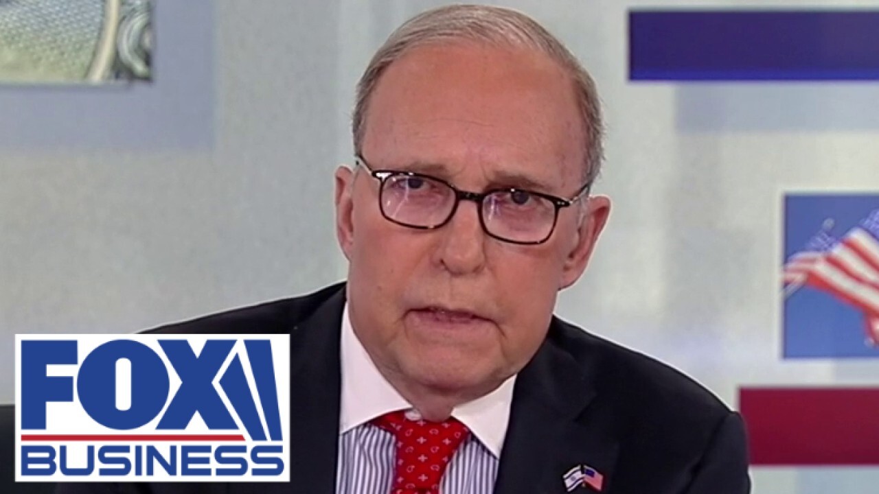 FOX Business host Larry Kudlow reacts to anti-Israel protests outside of Columbia University on 'Kudlow.'