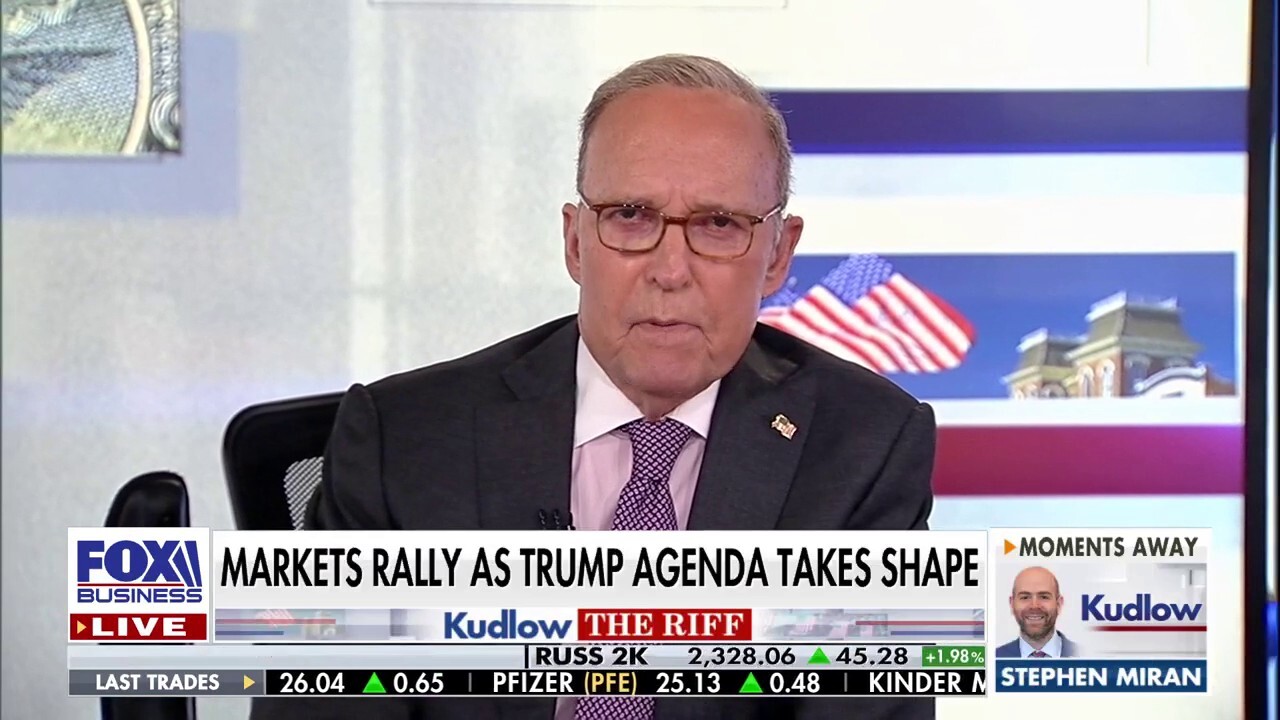 Larry Kudlow: Inflation is 'muted'