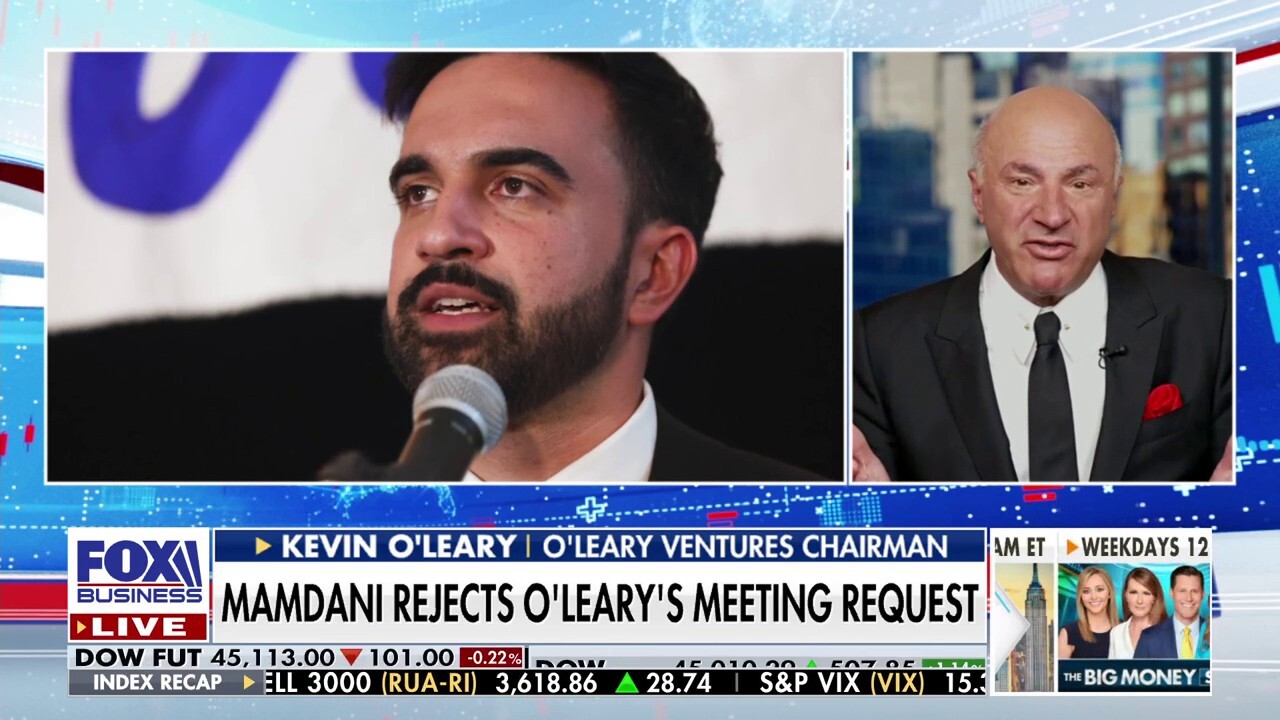Kevin O’Leary ‘doesn’t know’ if Mamdani is ‘crazy,’ he wants to set up a meeting