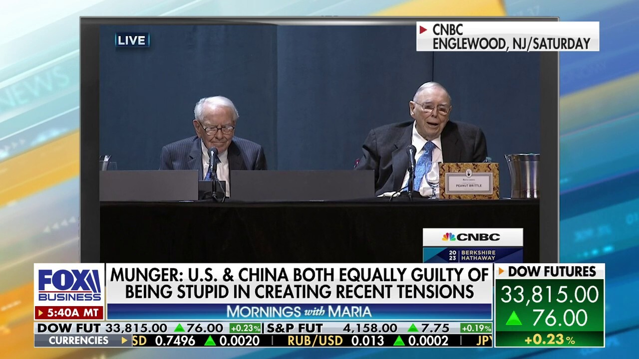 Mary Kissel, former senior adviser to Secretary of State Mike Pompeo, weighs in on allegations that Biden is compromised and Berkshire Hathaway Vice-Chairman Charlie Munger's calls for more free trade with China. 