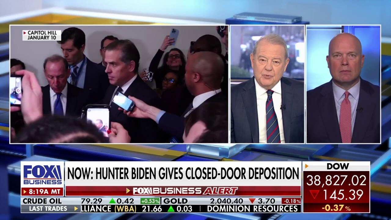 Hunter Biden deposition will be the House's 'put up or shut up minute': Matthew Whitaker