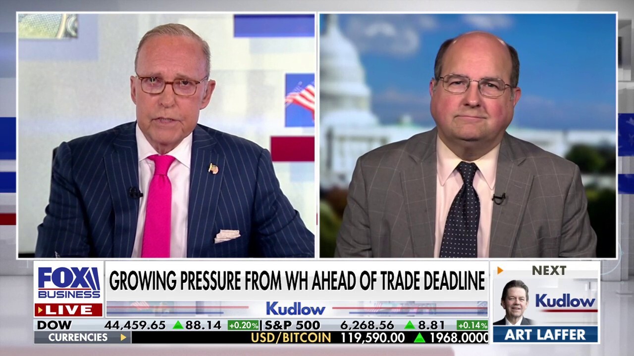 Former general counsel to u.s. trade representative Stephen Vaughn discusses the 30% tariffs Trump announced on Mexico and the EU and more on 'Kudlow.'