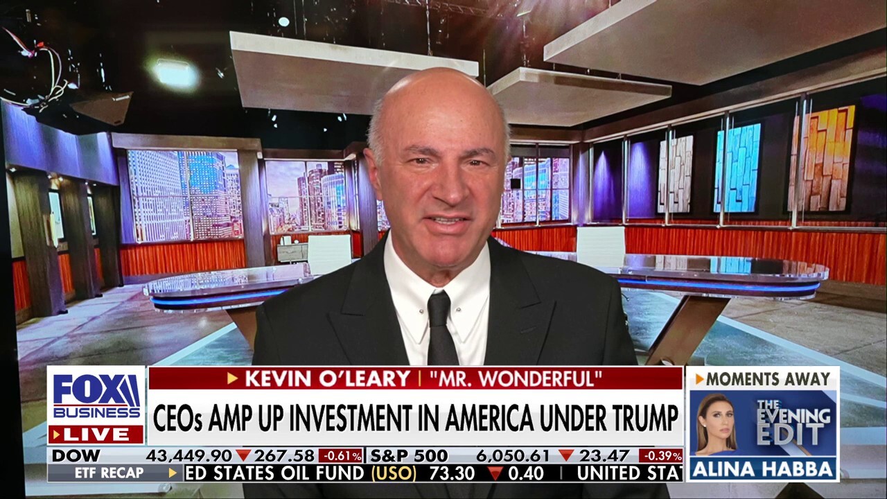 ‘Shark Tank’ investor Kevin O’Leary discusses how CEOs are amping up their investment in America before President-elect Trump takes office on ‘The Evening Edit.’