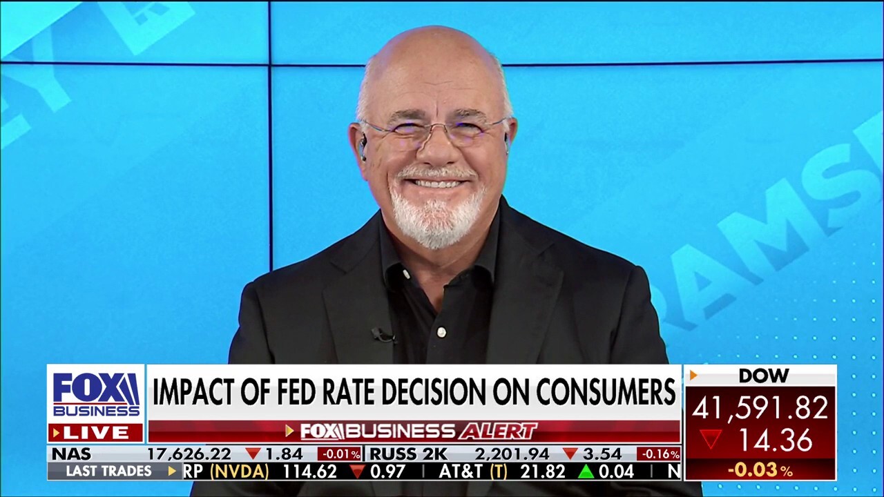 Ramsey Solutions founder Dave Ramsey discusses the impact of lower borrowing costs on consumers and gives personal finance advice.