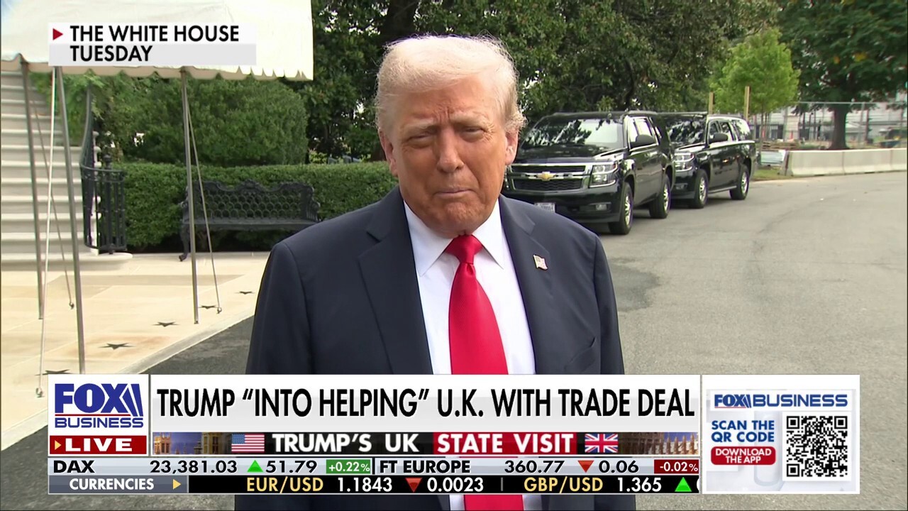 Trump signals he's open to 'refining' UK trade agreement: 'Better deal'