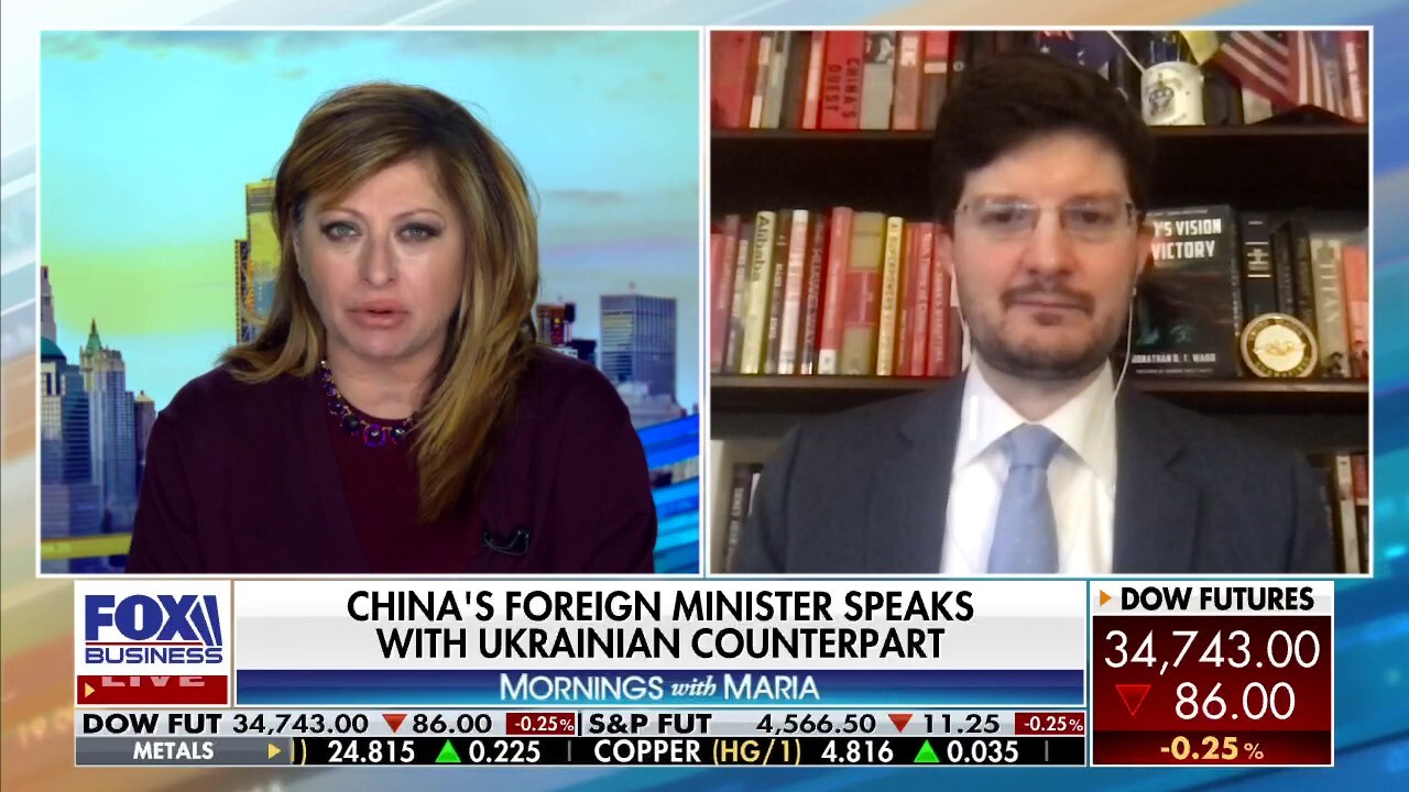 Atlus Organization founder and author Jonathan D.T. Ward joins 'Mornings with Maria' to discuss China's relationship with Europe and the country's ultimate goals.