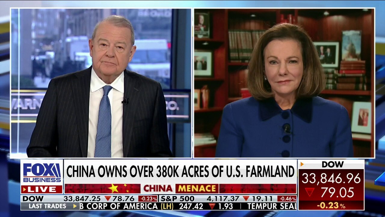 Former Trump Deputy National Security Adviser KT McFarland reacts to China owning over 380,000 acres of farmland close by U.S. military bases on ‘Varney & Co.’