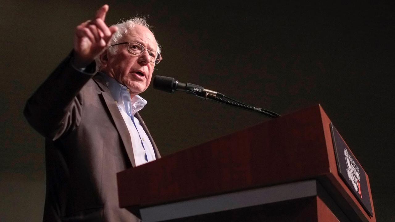 Sanders slams tax cuts at rally