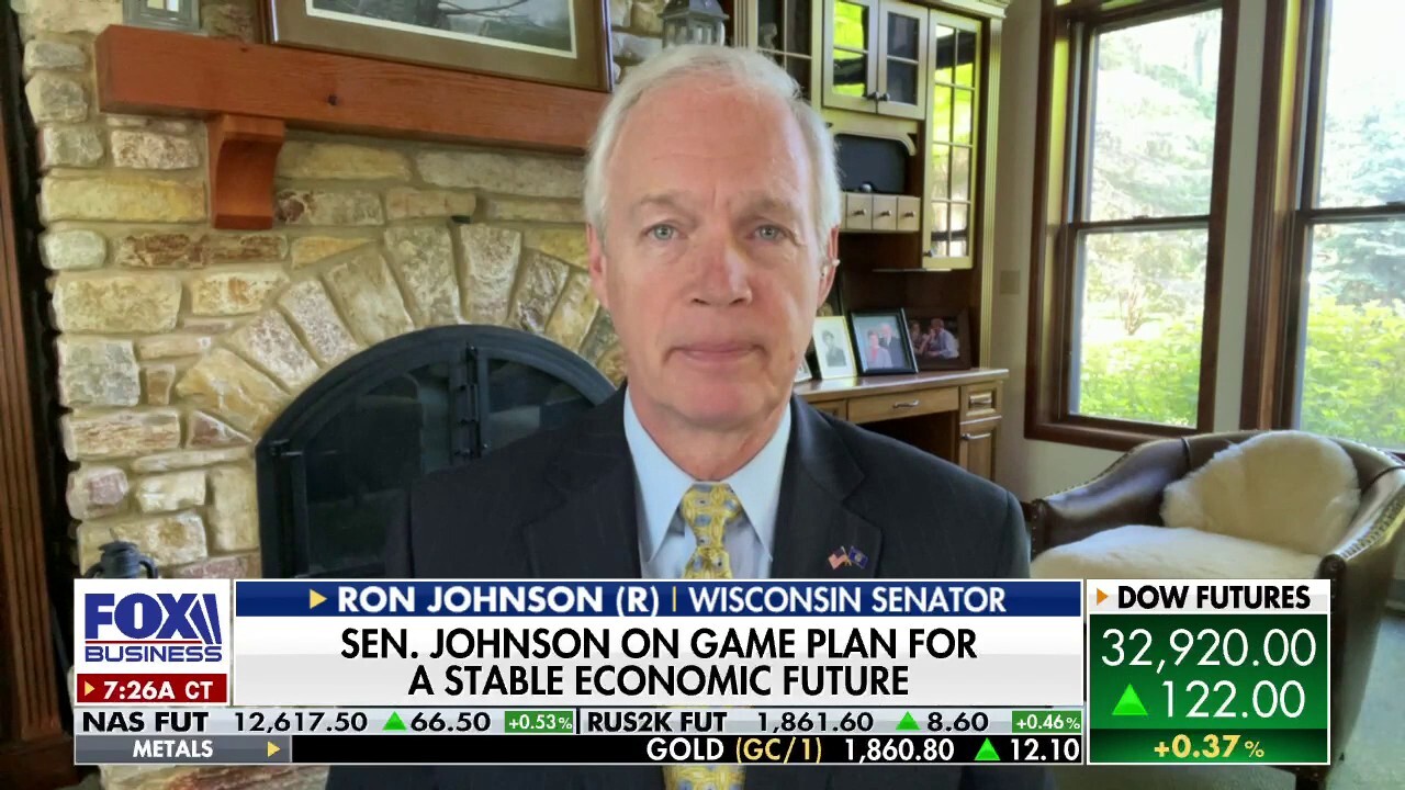 The Wisconsin senator provides insight on America’s economic future amid record inflation rates on ‘Mornings with Maria.’