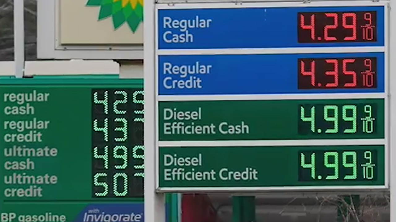 Diesel prices highest since 2008