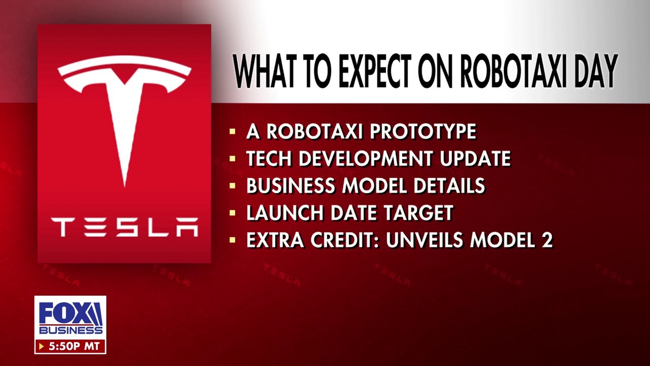 What to expect at Tesla's Robotaxi Day