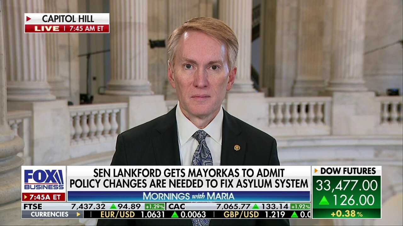 Throwing money at the border crisis is not going to solve the problem: Sen. James Lankford