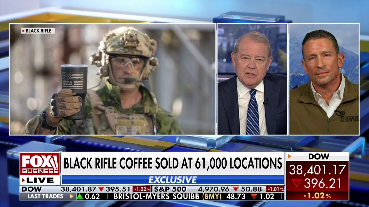 Black Rifle Coffee CEO Chris Mondzelewski discusses the company's commitment to hiring veterans and a new partnership with the UFC on "Varney & Co."