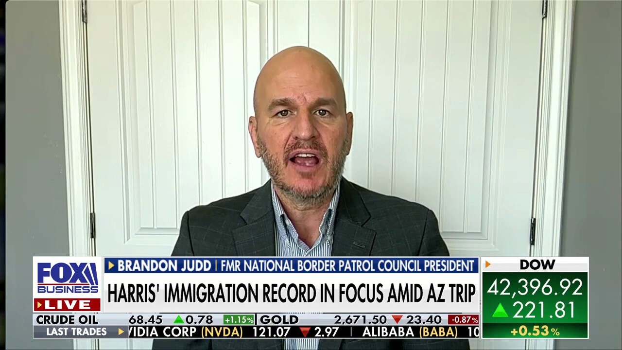 Border agents know Kamala Harris caused the immigration crisis: Brandon Judd