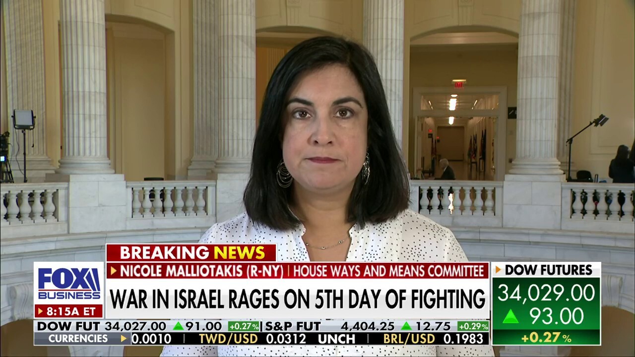 Democrat squad's response to Hamas attack is 'absolutely abhorrent': Rep. Nicole Malliotakis