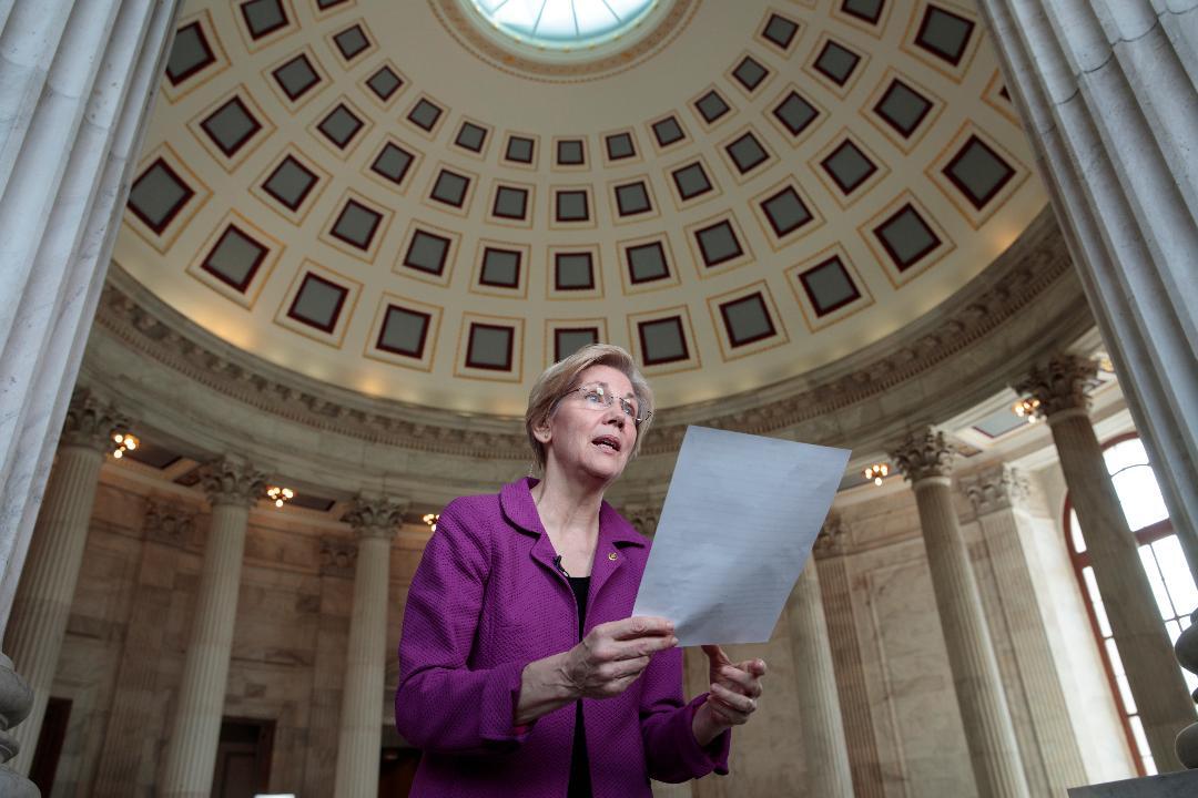 Sen. Warren silenced on Capitol Hill 