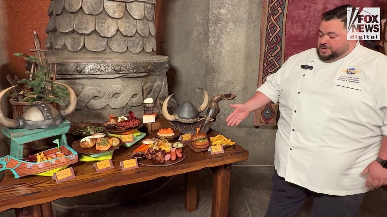Universal theme park sous chef discusses the menu offerings ahead of the grand opening.