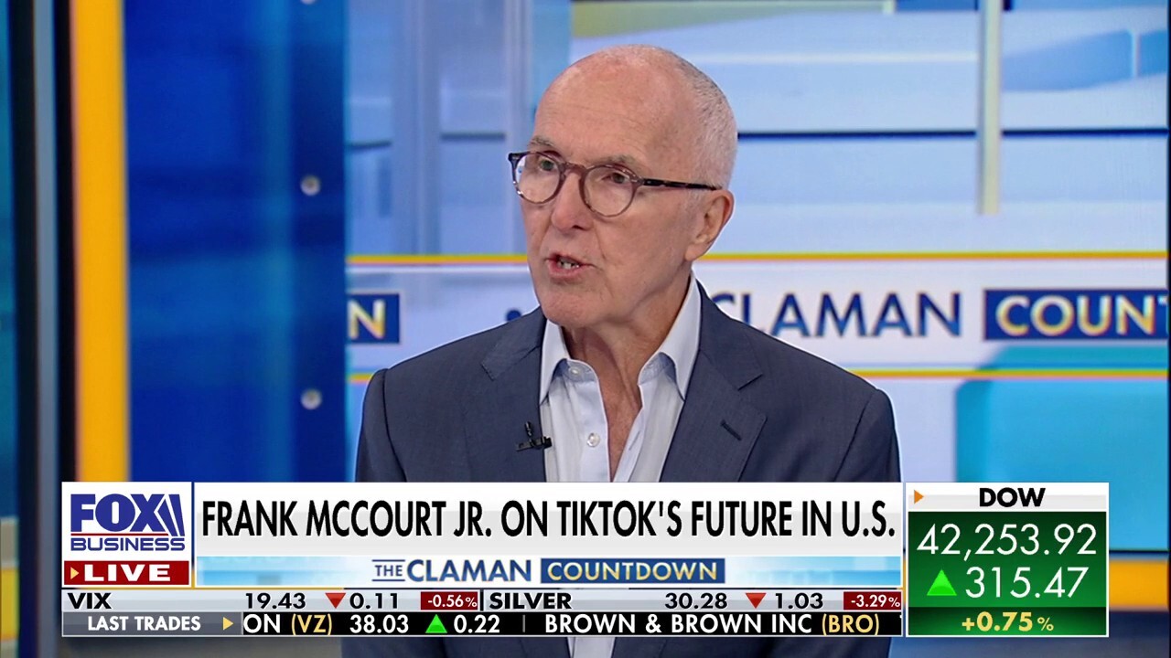 Billionaire entrepreneur Frank McCourt, Jr. discusses the future of TikTok in the United States on 'The Claman Countdown.'