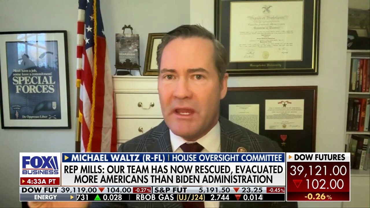 Biden admin has 'created a sad trend': Rep. Michael Waltz