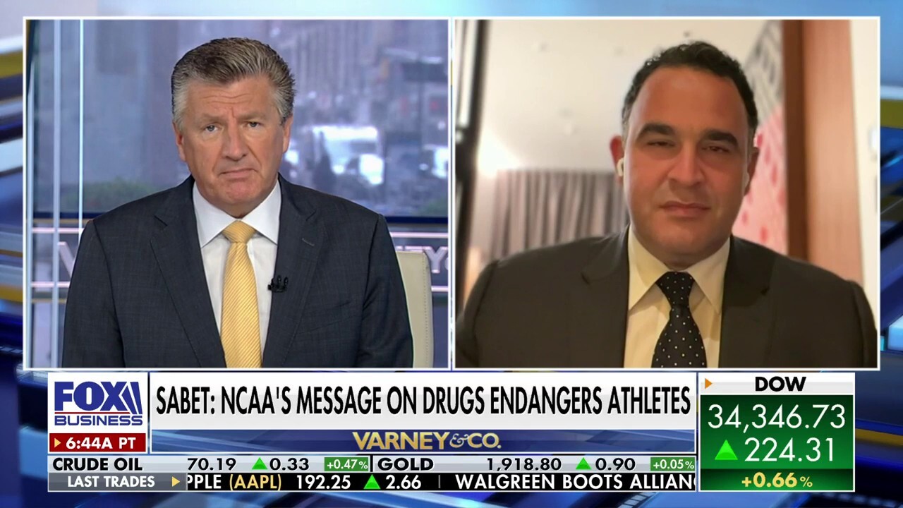 Former White House Drug Policy Advisor Kevin Sabet weighs in on dangers of NCAA's support of colleges allowing athletes to smoke marijuana.
