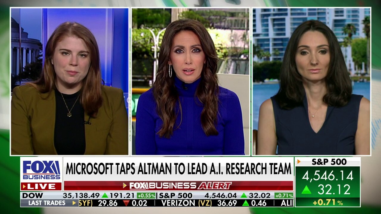 Panelists Ashley Gold and Kristen Ruby react to news of Altmans departure as CEO of OpenAI on Making Money with Charles Payne. 
