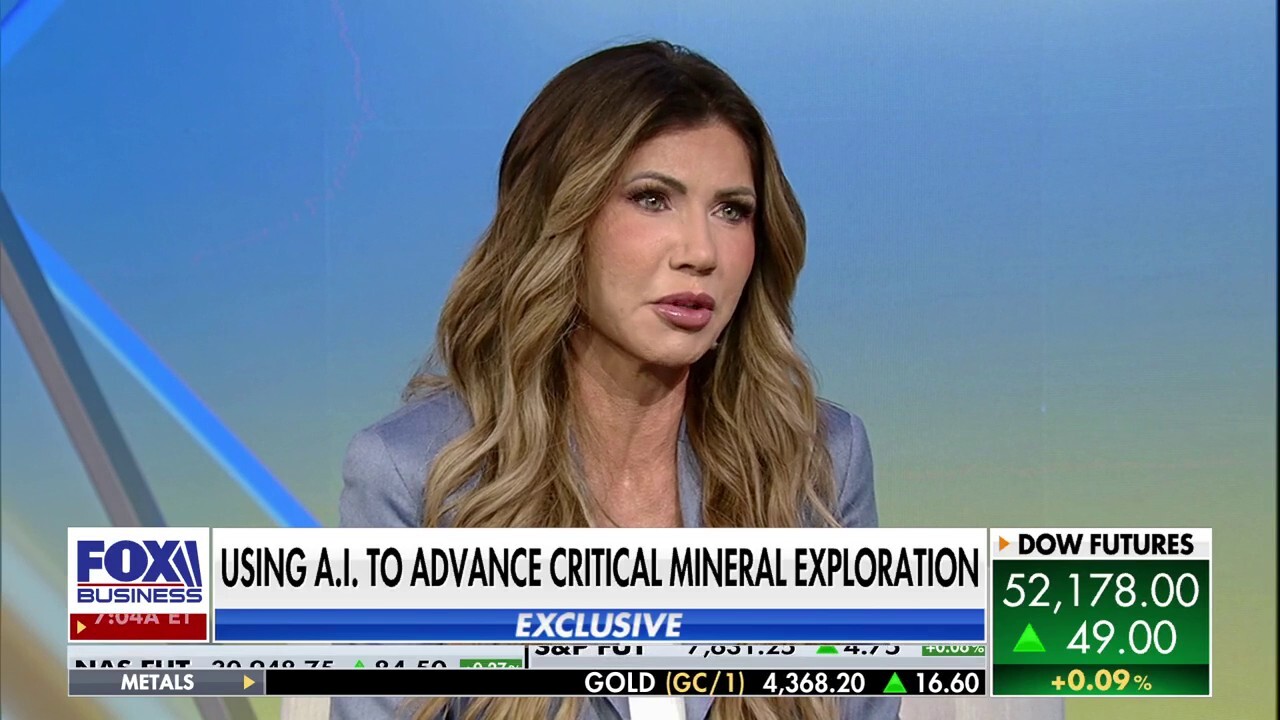 Shield of the Americas Special Envoy Kristi Noem joins ‘Mornings with Maria’ to discuss critical mineral exploration, AI competitiveness and Chinese surveillance operations in America.
