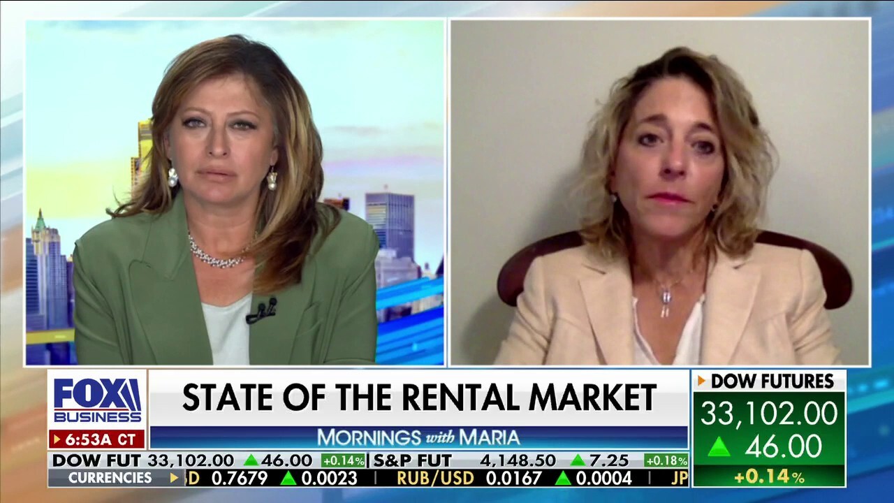 The president and CEO of The Corcoran Group, Pamela Liebman, discusses the rental market as well as general real estate trends on 'Mornings with Maria.'