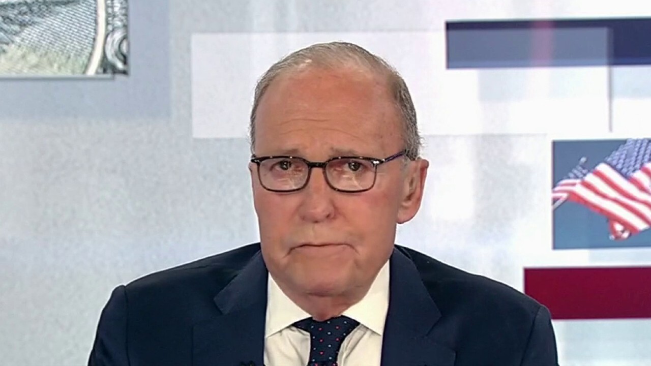 FOX Business host Larry Kudlow blames Democrats for high inflation and says it's 'killing' American families and the economy on 'Kudlow.' 