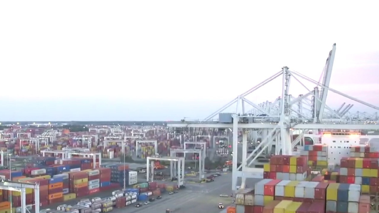 FOX Business' Ashley Webster reports from the the Port of Savannah. 