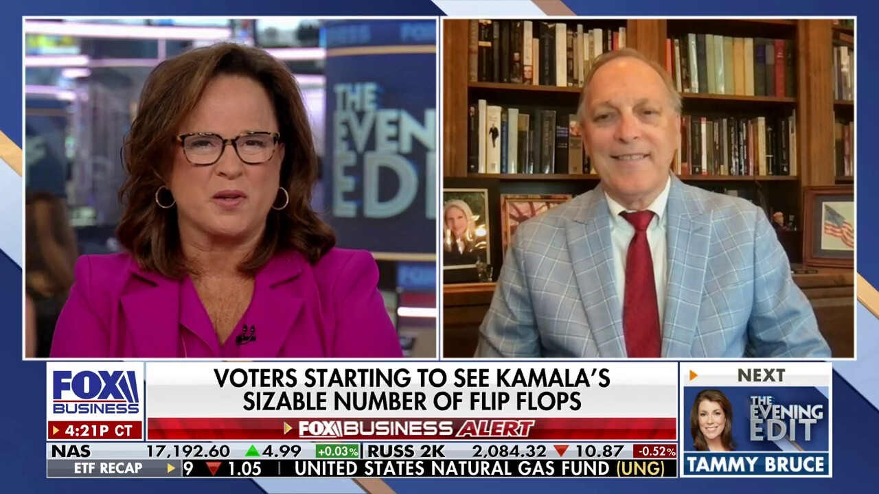 'Floppy' Kamala Harris tries to 'gaslight' Americans into voting for her: Rep. Andy Biggs