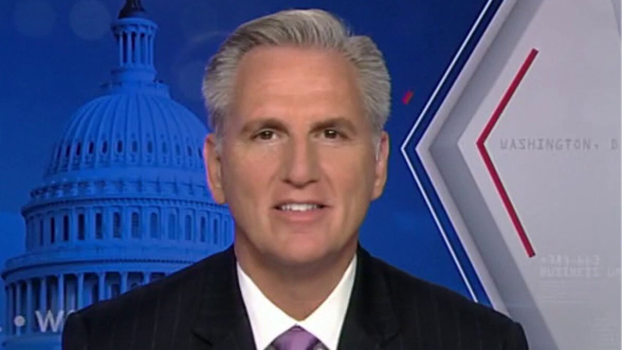 Rep. Kevin McCarthy, R-Calif., reacts to Republicans gaining control of the House on 'Kudlow.'