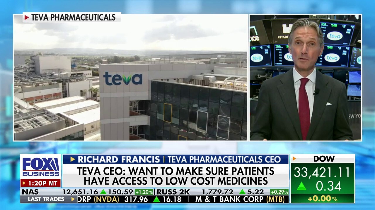 Med venlig hilsen Aktiv Velkommen Teva's Richard Francis launches 'pivot to growth' strategy | Fox Business  Video