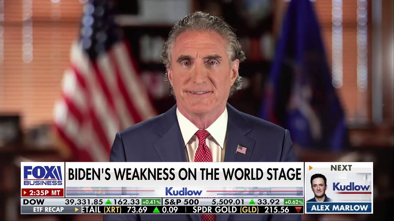 Gov. Doug Burgum, R-N.D., calls out the president's alleged failures on the world stage on 'Kudlow.'