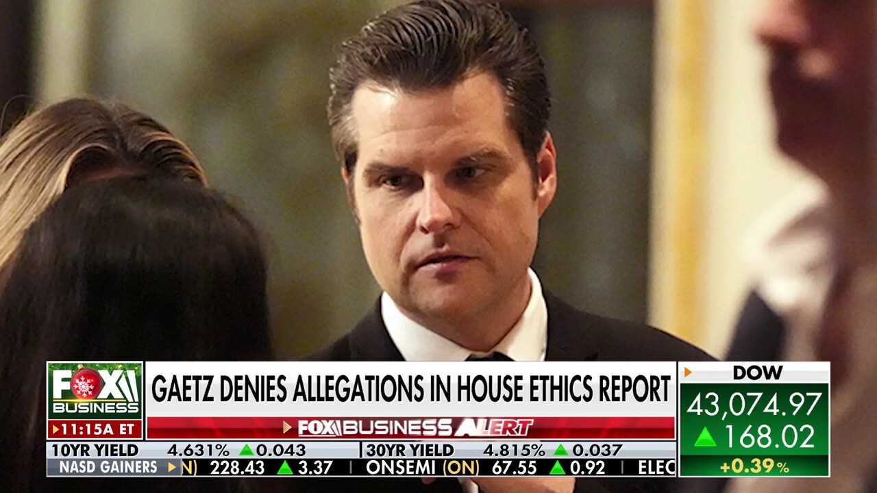 House says it has 'substantial evidence' against Matt Gaetz, as rep denies allegations