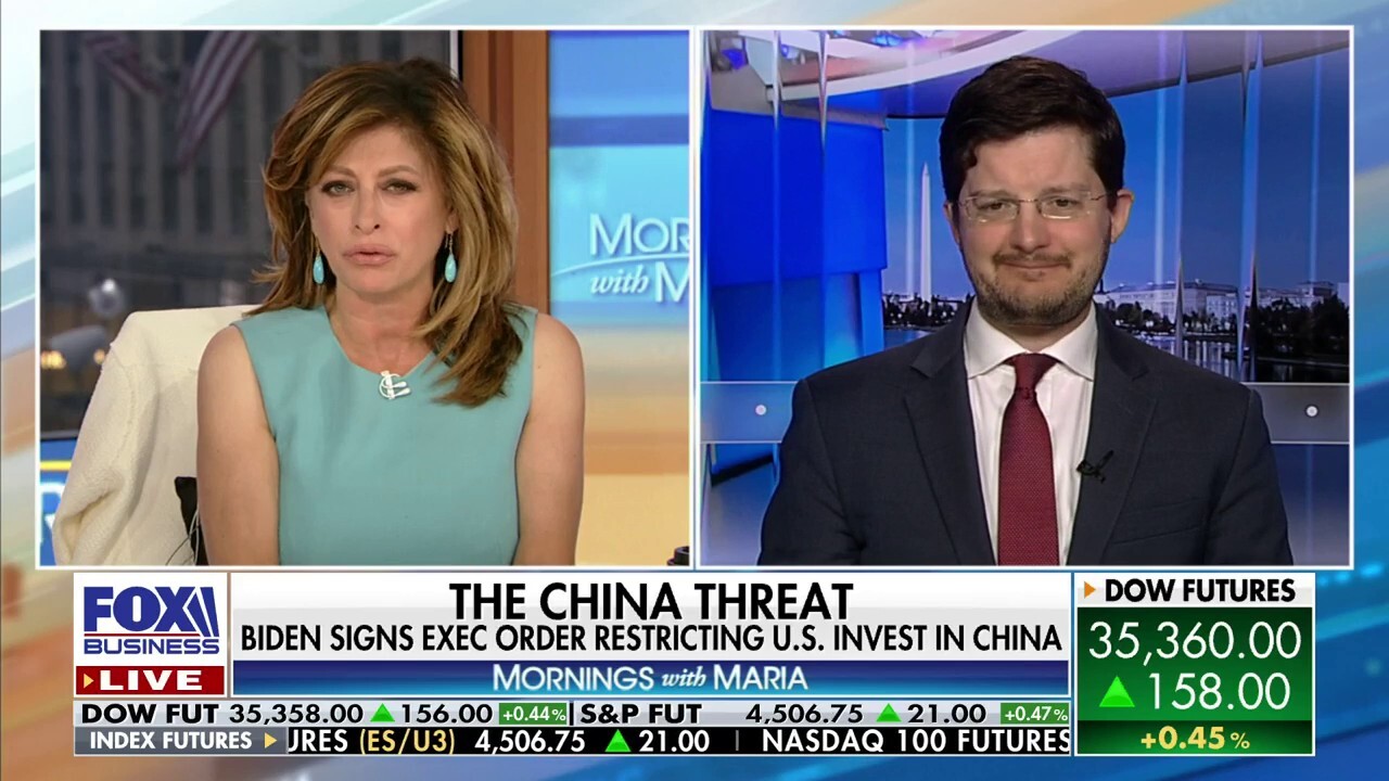 Atlas Organization founder Jonathan D.T. Ward discusses a Biden executive order restricting U.S. investments in Chinese technology.