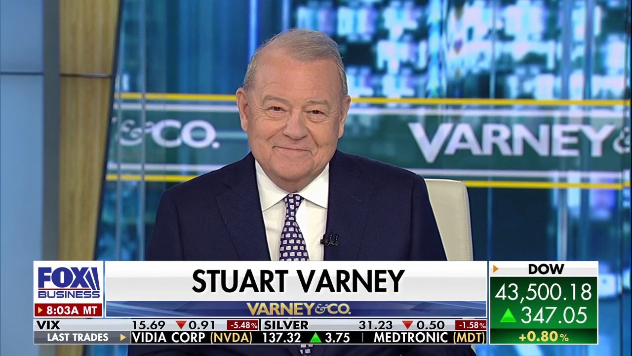 Varney & Co. host Stuart Varney celebrates his 15th anniversary discussing the rise of American Big Tech companies. 