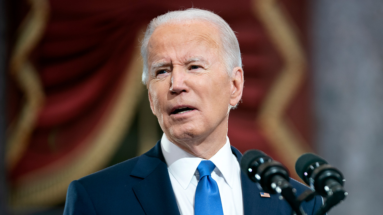 Joe Biden holds second solo news conference on the one-year anniversary of his presidency. 