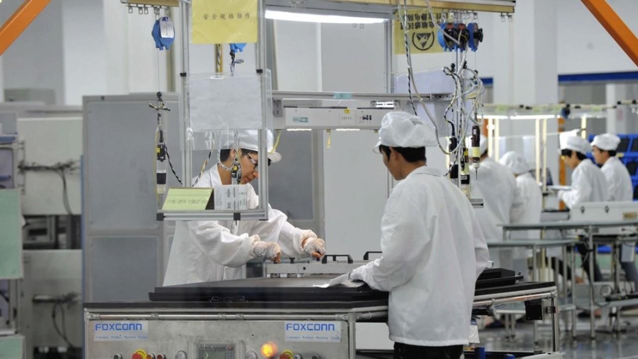 Foxconn factories in full production