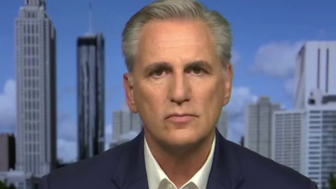 House Minority Leader Kevin McCarthy sounds off on record-high inflation ahead of the midterm elections on 'Kudlow.'