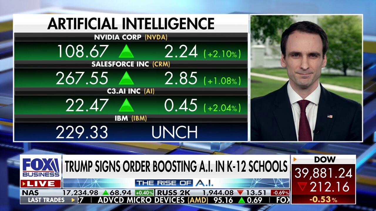 US technology chief hints at how AI will be used in classrooms