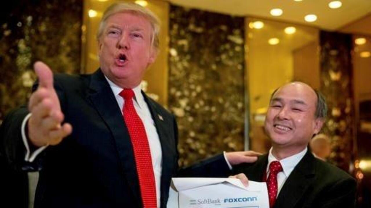 Trump announces $50B SoftBank investment in U.S. jobs