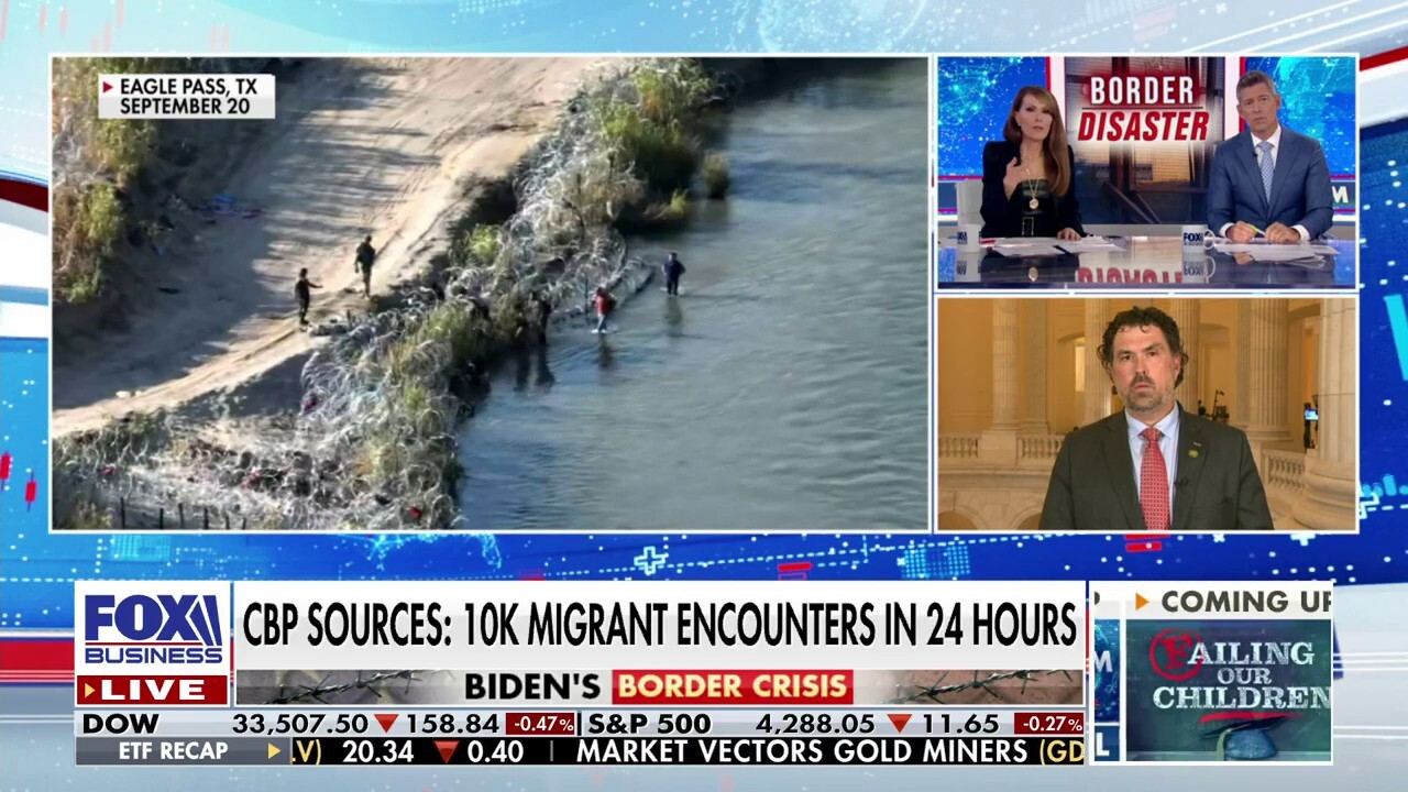 Rep. Luttrell blasts Biden, Kamala border crisis as 'sickening'